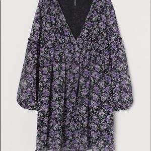 HOT ITEM⭐️A line H&M floral dress